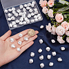 SUNNYCLUE 1 Strand ABS Plastic Imitation Pearl Beads Strands KY-SC0002-06-3