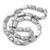 Electroplated Synthetic Non-magnetic Hematite Beads Strands G-F767-03G-2