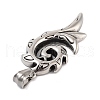 Retro 304 Stainless Steel Big Pendants STAS-I205-27AS-2