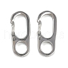 304 Stainless Steel Rock Climbing Carabiners STAS-B089-02B-P-1