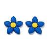 Opaque Resin Cabochons CRES-B004-01-2