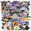 Halloween Waterproof PVC Plastic Sticker Labels STIC-PW0003-09G-1
