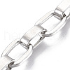 Unisex Alloy Cable Chain Bracelets BJEW-T014-02P-3