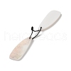 2Pcs Natural White Shell Pendants SHEL-A005-02E-2
