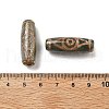 Tibetan Style dZi Beads TDZI-E004-01-7