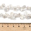 Natural Baroque Keshi Pearl Beads Strands PEAR-B004-07B-01B-5