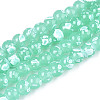 Baking Paint Glass Beads Strands DGLA-N015-4mm-07-1