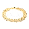 Cherry Brass Micro Pave Cubic Zirconia Chain Bracelets BJEW-L703-01B-G-4