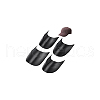  24Pcs 4 Styles Plastic Hat Brim Board for Peaked Cap AJEW-NB0006-26A-7