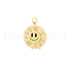 Brass Micro Pave Cubic Zirconia Pendants PW-WGE8ABD-09-1