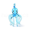Handmade Lampwork Pendants LAMP-R001-05B-1
