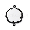 Double-faced Glass Mirror Connector Charms FIND-Z073-01EB-01-1