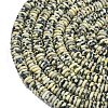 Frosted Natural Dalmatian Jasper Beads Strands G-K389-C22-01-3