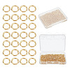 ARRICRAFT 1000Pcs 304 Stainless Steel Jump Rings STAS-AR0002-11-1