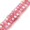 Imitation Jade Glass Beads Strands GLAA-P058-03A-2