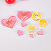 DIY Heart Cabochon Silicone Molds SIMO-PW0001-007-2