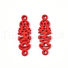 Baking Painted Alloy Links Connectors PALLOY-R138-07-2