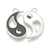 Alloy Enamel Split Pendants ENAM-S115-032-2