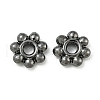 Rack Plating Zinc Alloy Spacer Beads FIND-T071-04B-1