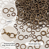   360Pcs 4 Styles Alloy Jump Rings KK-PH0010-13AB-4