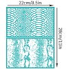 Self-Adhesive Silk Screen Printing Stencil DIY-WH0338-194-1