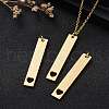 Ion Plating(IP) 304 Stainless Steel Pendants STAS-I311-13G-7