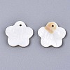 Natural Freshwater Shell Charms SHEL-S276-116-2