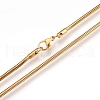 304 Stainless Steel Necklaces NJEW-G313-09G-2