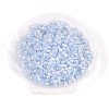 Transparent Spray Painted Glass Beads EGLA-N018-4mm-05-1