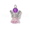 Transparent Glass Pendants PALLOY-JF03579-3