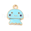 Alloy Enamel Pendants ENAM-C016-01C-1