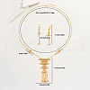 Elegant Fashion Brass Multi-layer Pendant Earrings & Necklaces Set for Women PS5490-5