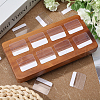 CHGCRAFT 200Pcs Transparent Self Adhesive Hang Tabs KY-CA0001-57-5