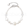 ABS Plastic Imitation Pearl Beaded Bracelets for Women BJEW-JB11872-02-2