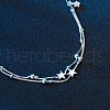 Brass Link Bracelet BJEW-BB45108-5