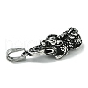 Retro 304 Stainless Steel Pendants STAS-G331-03AS-2