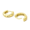 Star Brass Hoop Earrings EJEW-L270-17G-2