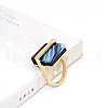 Alloy & Acrylic Finger Rings FS-WGBCC26-01-1