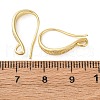 Brass Earring Hooks KK-D378-02G-3