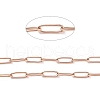 Ion Plating(IP) 304 Stainless Steel Paperclip Chains CHS-O010-01RG-4