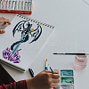 Large Plastic Reusable Drawing Painting Stencils Templates DIY-WH0202-488-6