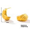 Fashionable Stainless Steel Stud Earrings ZI8311-5-1