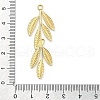 Ion Plating(IP) 304 Stainless Steel Pendants STAS-P379-02F-G-3