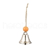 Iron Bell Hanging Ornaments HJEW-JM02462-1