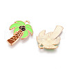 Beach Theme Alloy Enamel Pendants ENAM-T022-33K-2