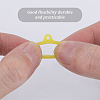 Gorgecraft 60Pcs 2 Style Silicone Pendant SIL-GF0001-43A-6
