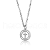 304 Stainless Steel Charms STAS-CJ0002-05-8