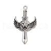 Alloy Enamel Big Pendants FIND-M021-07AS-03-1