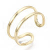 Brass Cuff Finger Rings RJEW-N030-003-NF-3