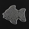Fish ABC Plastic Pegboards used for 5x5mm DIY Fuse Beads X-DIY-Q009-22-1